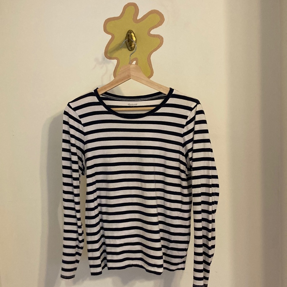 Madewell long sleeve striped t-shirt